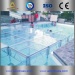 transparent stage for swimming pool plexiglass stage platform