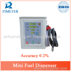 Portable fuel station gasoline dispenser pump digital LCD display fuel dispenser AC 220V