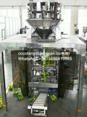 Automatic packaging machine for puffed snacks