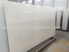 Fresh White with Small Mirror Dust Particle Quartz Stone Slab