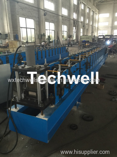 14 Forming Stations Storge Rack Beam Roll Forming Machine With Plc Touch Screen Control TW-RBB200