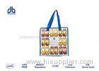 Aluminum Print Zipper Shopping Bag 36 X 11 X 35cm OPP Film With Zip Closure