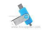 32GB Ultra Dual USB OTG Drive Swivel Type 68 * 17 * 8mm For Mobile Tablet