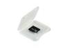 Eco - Friendly Memory Card Package Transparent Plastic Box 48 X 39 X 7.5mm