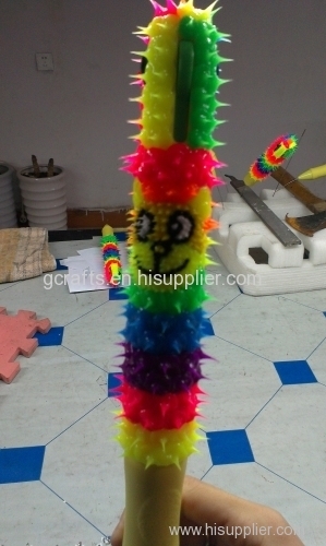 Spiky Rubber Charms Fanny Ball Pens For kids and Promotions