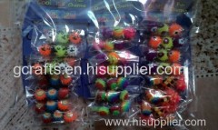 silicone spiky rubber beads spiky rubber earrings silicone rubber charms