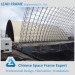 Wind assistance metal truss steel space frame for storage shed