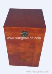 Wooden packing Box with copper lock