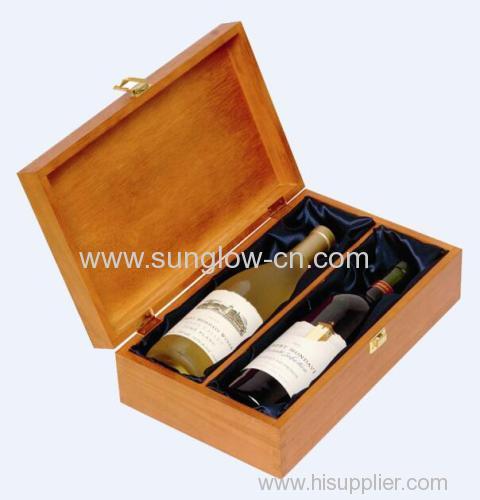 2 wine bottle Wooden Boxes