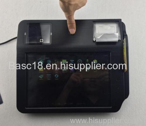 10.1 inch android pos terminal Multi core ARM A9 CPU