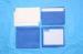 Single SMS Waterproof Fenestrated Surgical Drapes Eye Drape Pack