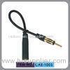 RG174 Car Radio Antenna Extension Cable Male To Female Connector Black Color
