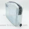Durable Clear Pvc Cosmetic Bag Vinyl Pouches With Zippers Custom Design