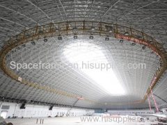 Steel building space frame of sport stadium Roofing