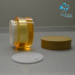 30G 50G ACRYLIC CREAM JAR WITH BAMBOO CAP