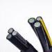 Outdoor Duplex Aluminum Overhead Power Cables AAC Wire Round Shape