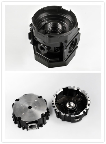 Powder coating auto motor cover/ die casting for auto devices / vehicles parts
