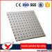 Fireproof acoustic perforated ceiling panel