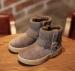 Children zipper and buckle boots