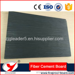 Wood grain fiber cement board for external wall