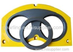 Eco-friendly Hot Sale Concrete Pump Wear-plate and Cutting Ring Made in China