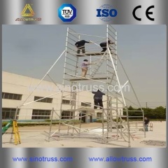 hot sale movable sloped scaffolding tower