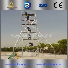 hot sale movable sloped scaffolding tower