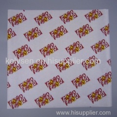 Virgin pulp food wrapping paper