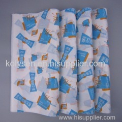 Factory food wrapping grease proof paper sheets