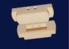 High Heat Insulation 95% ZrO2 Ceramic Block Precision Ceramic Machining