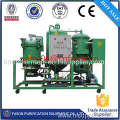 lubricating oil recycling machine with activity clay