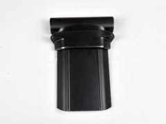 Investment casting black powder coating aluminium die casting parts