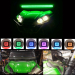 Curved 52" 300W Led light bar with RGB halo ring 16 millions color changing controlled by Bluetooth APP