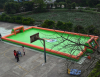 Hot Selling Inflatable Soap Football Field