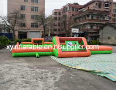 Hot Selling Inflatable Soap Football Field