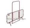 Crowd control barricade gate design 2.2m tall event entrance with lockable swing door crowd control