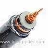 Heat Resistance PVC Insulated Power Cable Underground Power Wire Black Color