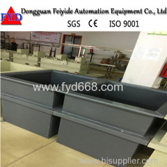 Feiyide Electroplating Machine PVC Tank for Chrome Plating