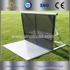 Aluminum Barriers for Event