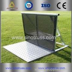 aluminum alloy streight barrier.Safety barrier.control crowd barrier