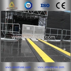 aluminum alloy streight barrier.Safety barrier.control crowd barrier