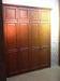 Red Wood 4 Door Custom Bedroom Wardrobes Cabinet Hotel Indoor Decoration