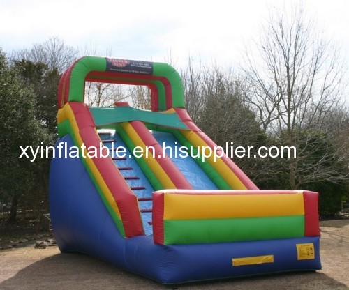 Colorful Inflatable Dry Slide For Home Used