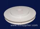 Round Porcelain Machining Ceramic Parts / High Precision Machining Service