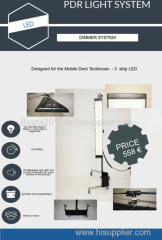 PDR 3strip LED Lamp DENTS REMOVAL