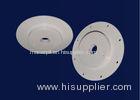 Round Alumina Ceramic Parts Plate High Temperature Ceramics Machining Service