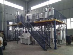 Used lubricant oil to new diesel or base oil recycling machine