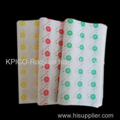 Custom printed burritos wrapping oil-anti wrapping paper sheets