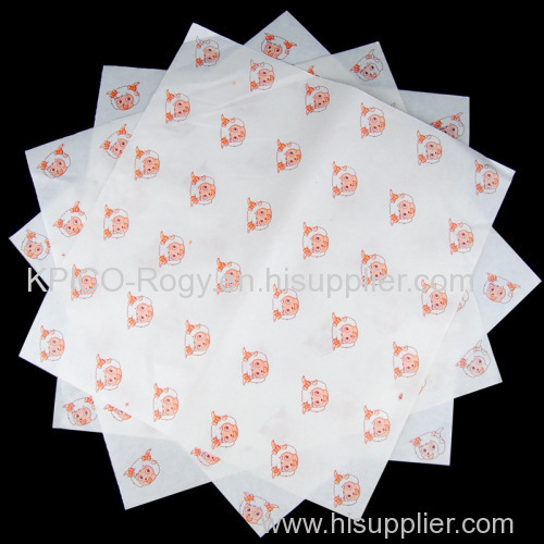 Cake or bread packaging grease proof paper