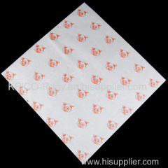 Cake or bread packaging grease proof paper